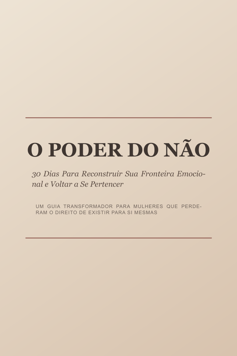 O Poder do Não